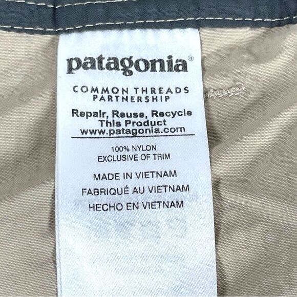 Patagonia Away From Home Tan DWR UPF Nylon Straight Leg Pants Women’s Size 4 - Picture 6 of 11
